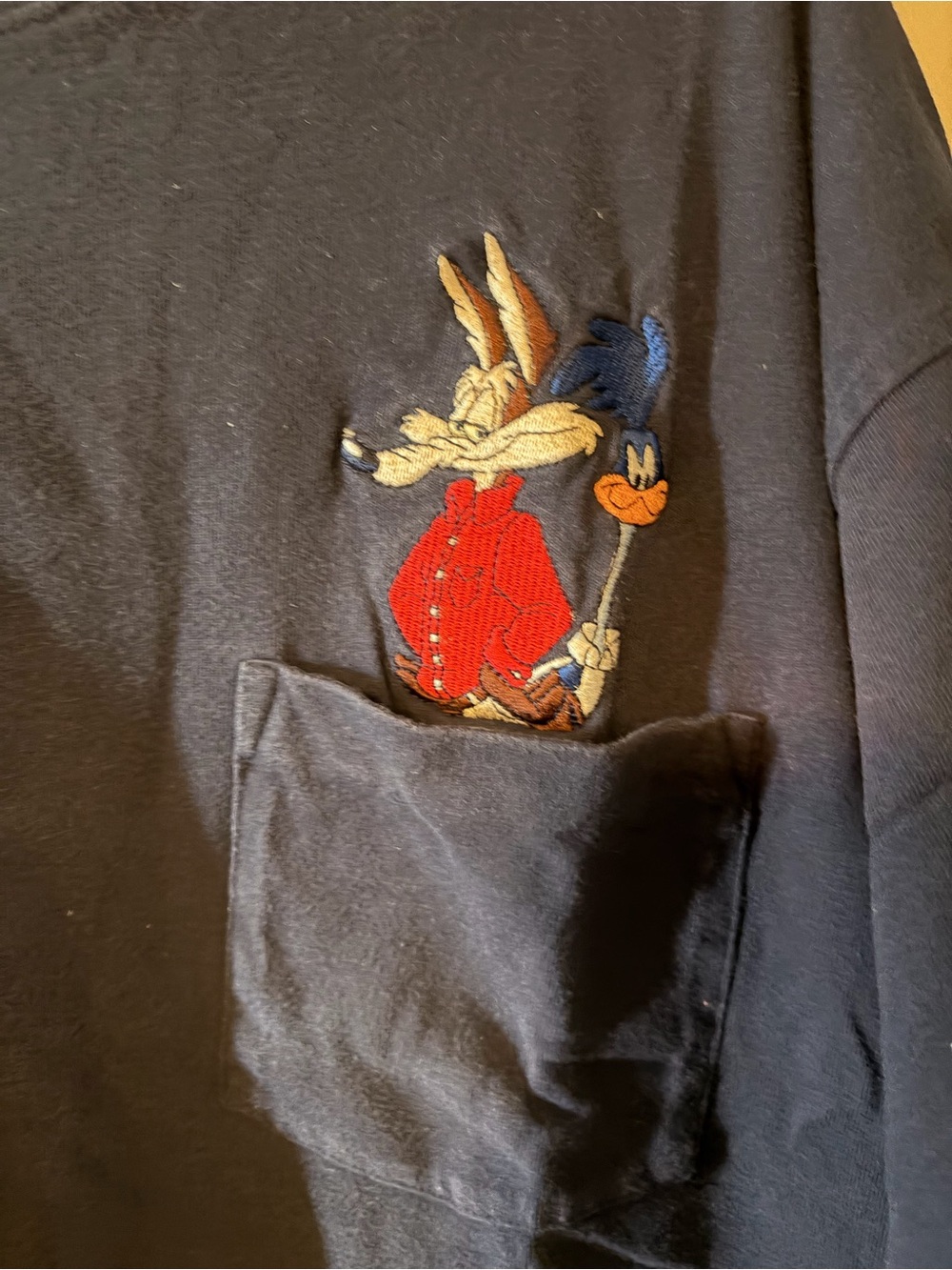 Warner Bros. Navy Classic Looney Tunes Logo Tee